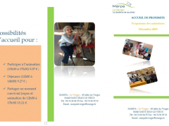 ACCUEIL DE PROXIMITE DECEMBRE 2019