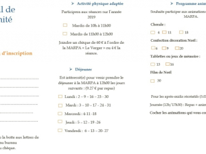 ACCUEIL DE PROXIMITE DECEMBRE 2019