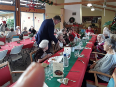 Repas de Noël 2019 et dessert des familles