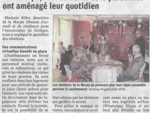 Les Marpa unies contre le Covid-19