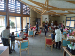 ATELIER PATISSERIE AVEC LES ENFANTS DE L'ÉCOLE MATERNELLE